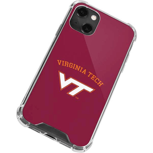 Virginia Tech VT iPhone 14 Plus Clear Case