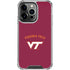 Virginia Tech VT iPhone 14 Pro Clear Case
