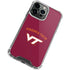 Virginia Tech VT iPhone 14 Pro Clear Case