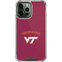 Virginia Tech VT iPhone 15 Pro Max Clear Case
