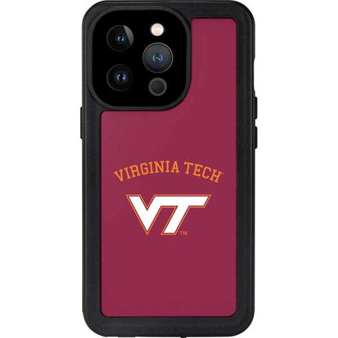 Virginia Tech VT iPhone 15 Pro Waterproof Case