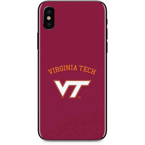 Virginia Tech VT iPhone X Skin