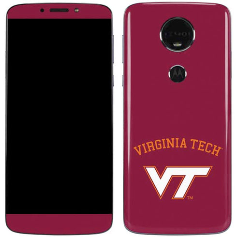 Virginia Tech VT Moto E5 Plus Skin