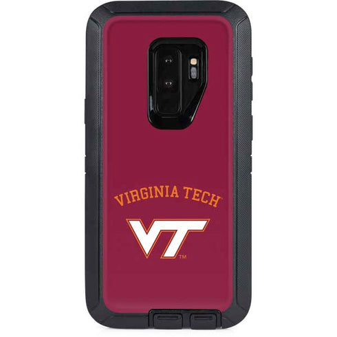 Virginia Tech VT OtterBox Defender Galaxy S9 Plus Skin