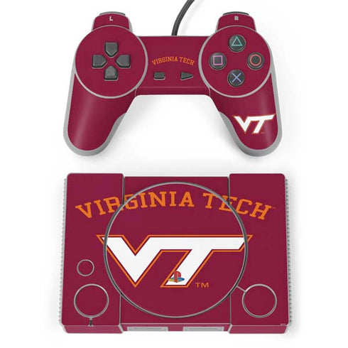 Virginia Tech VT PlayStation Classic Bundle Skin