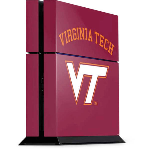 Virginia Tech VT PS4 Console Skin