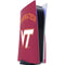 Virginia Tech VT PS5 Console Skin