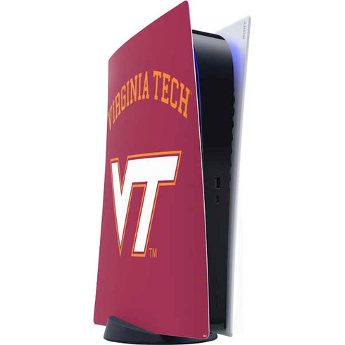 Virginia Tech VT PS5 Digital Edition Console Skin