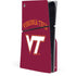 Virginia Tech VT PS5 Slim Disk Console Skin