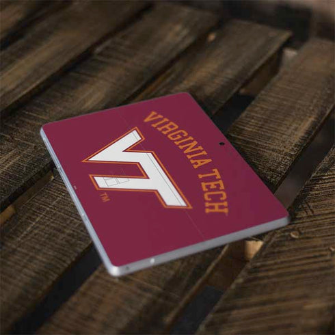 Virginia Tech VT Surface Go Skin