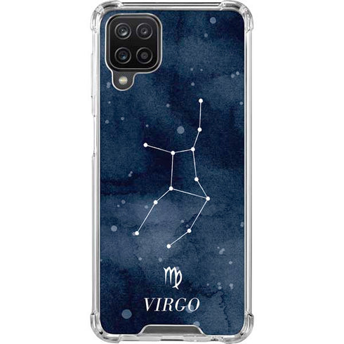 Virgo Constellation Galaxy A12 Clear Case