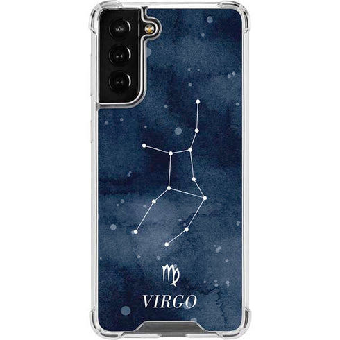 Virgo Constellation Galaxy S21 FE Clear Case