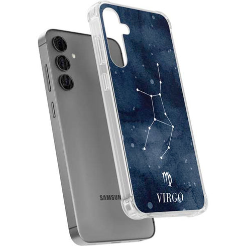 Virgo Constellation Galaxy S24 Plus Clear Case