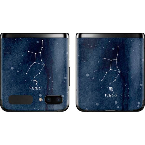 Virgo Constellation Galaxy Z Flip Skin