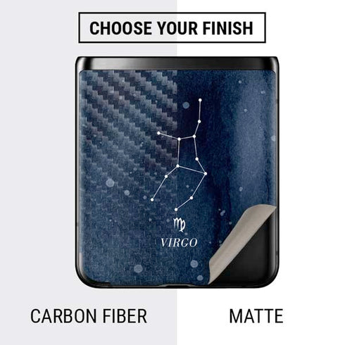 Virgo Constellation Galaxy Z Flip Skin