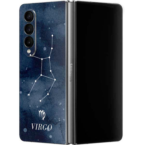 Virgo Constellation Galaxy Z Fold4 5G Skin