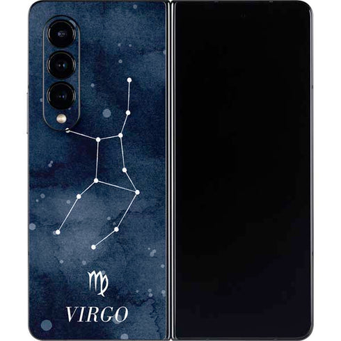 Virgo Constellation Galaxy Z Fold4 5G Skin