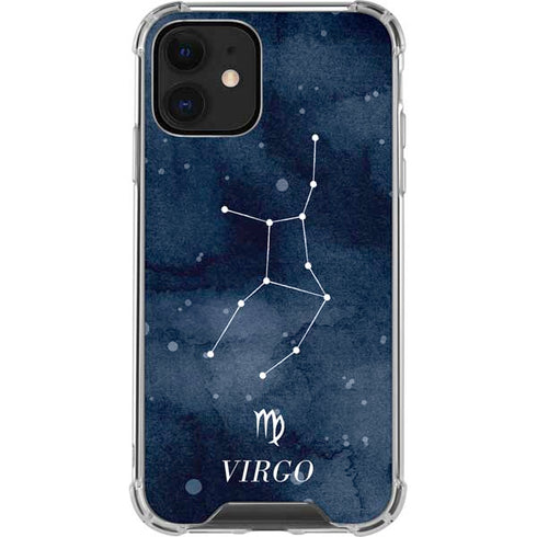 Virgo Constellation iPhone 12 Clear Case