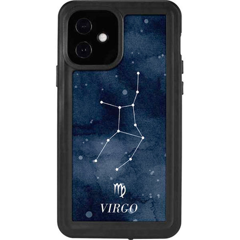 Virgo Constellation iPhone 12 Waterproof Case