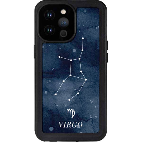 Virgo Constellation iPhone 14 Pro Max Waterproof Case