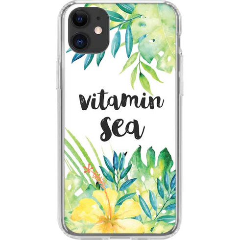 Vitamin Sea iPhone 11 Clear Case