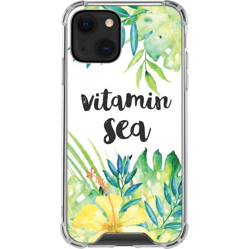 Vitamin Sea iPhone 13 Mini Clear Case