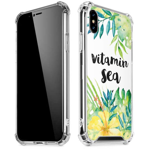 Vitamin Sea iPhone XS Max Clear Case