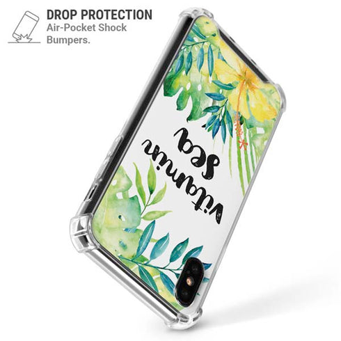 Vitamin Sea iPhone XS Max Clear Case