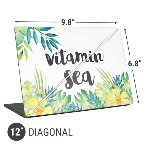 Vitamin Sea Universal Laptop 12in (9.8 x 6.8in) Skin