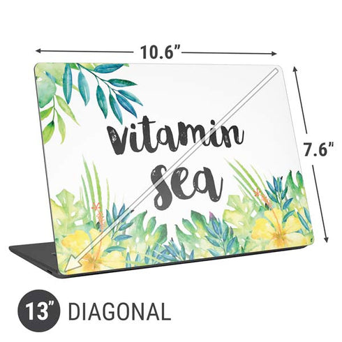 Vitamin Sea Universal Laptop 13in (10.6 x 7.6in) Skin