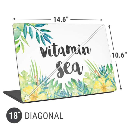 Vitamin Sea Universal Laptop 18in (14.6 x 10.6in) Skin