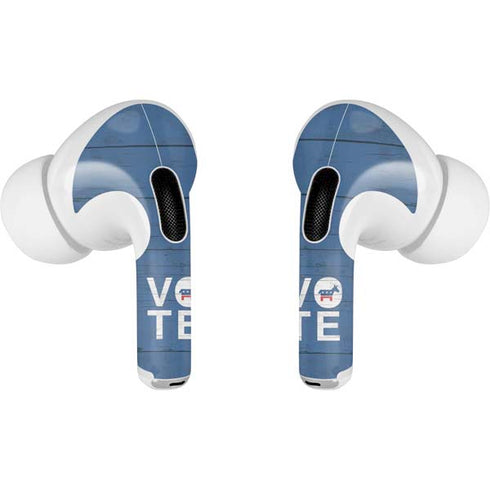 Vote Democrat AirPods Pro 2nd Gen Skin