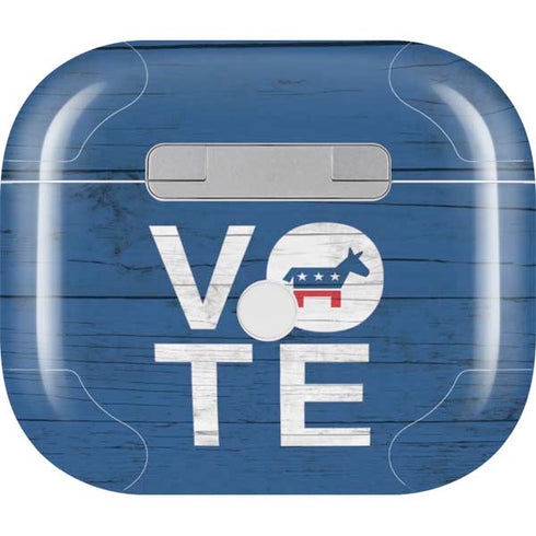 Vote Democrat Apple AirPods (3rd Gen 2021) Skin