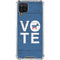 Vote Democrat Galaxy A12 Clear Case