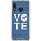 Vote Democrat Galaxy A30 Clear Case