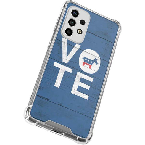 Vote Democrat Galaxy A53 5G Clear Case