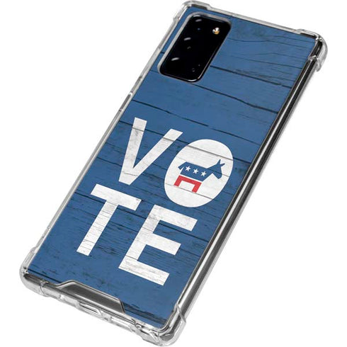 Vote Democrat Galaxy Note20 5G Clear Case