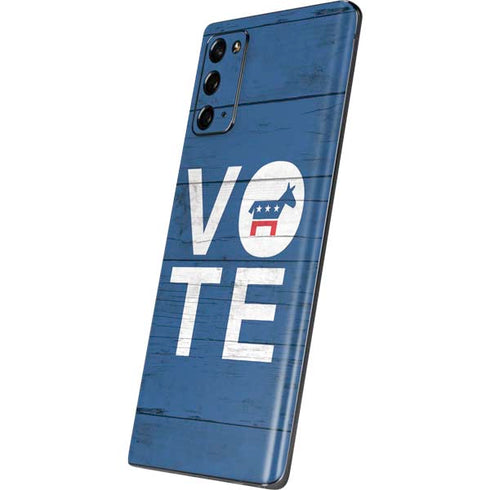 Vote Democrat Galaxy Note20 5G Skin