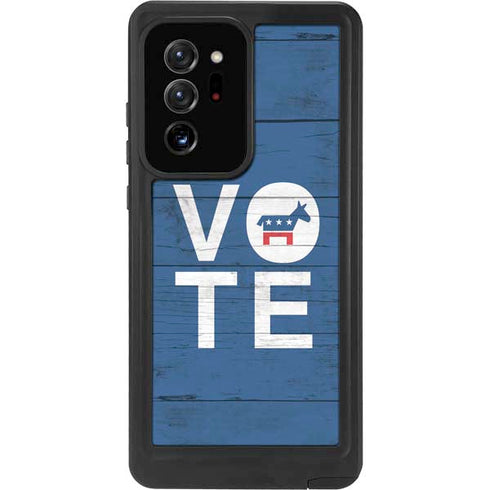 Vote Democrat Galaxy Note20 Ultra 5G Waterproof Case