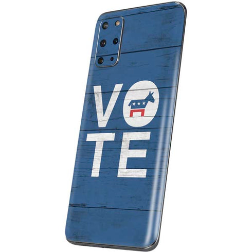Vote Democrat Galaxy S20 Plus Skin