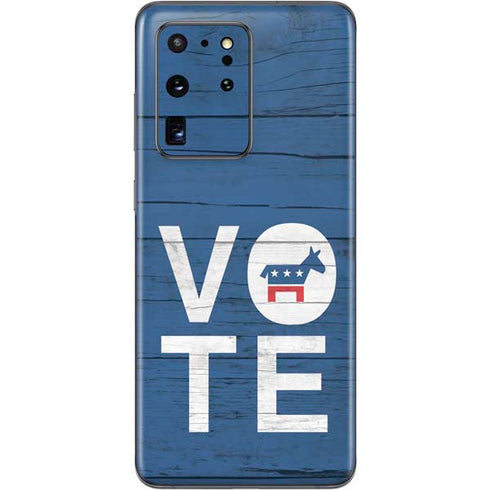 Vote Democrat Galaxy S20 Ultra 5G Skin