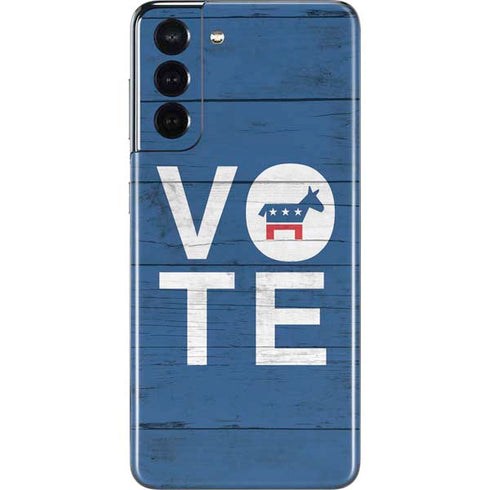 Vote Democrat Galaxy S21 5G Skin