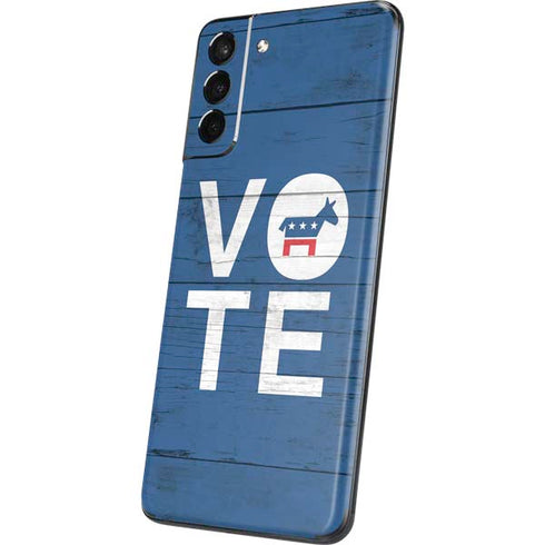 Vote Democrat Galaxy S21 5G Skin