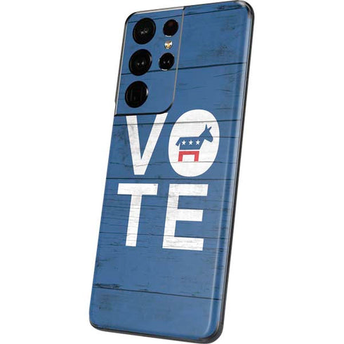 Vote Democrat Galaxy S21 Ultra 5G Skin