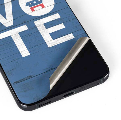 Vote Democrat Galaxy S22 Plus Skin