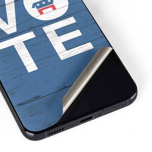 Vote Democrat Galaxy S22 Skin