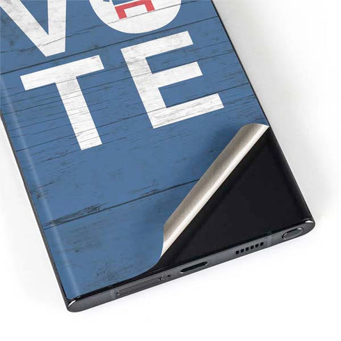 Vote Democrat Galaxy S22 Ultra Skin