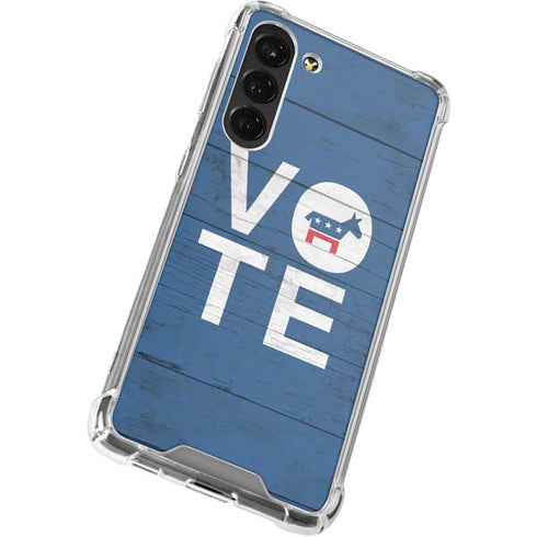 Vote Democrat Galaxy S23 Plus Clear Case