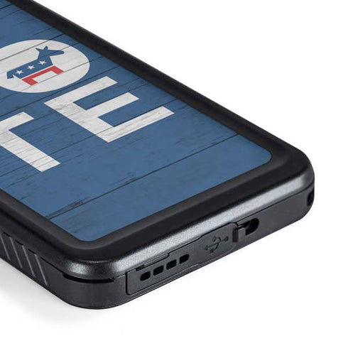Vote Democrat Galaxy S23 Plus Waterproof Case
