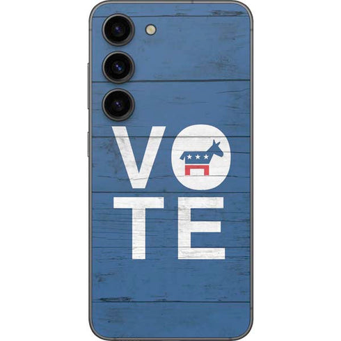Vote Democrat Galaxy S23 Skin